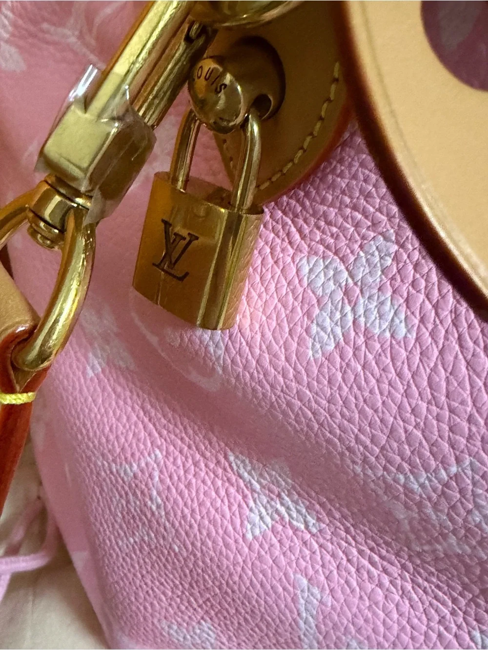 Louis Vuitton soft pink